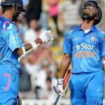 Ajinkya Rahane and Shikhar Dhawan - A match winning partnership of 231 runs