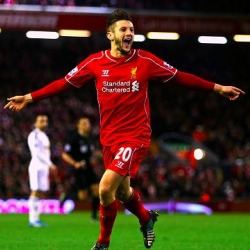 Will Lallana help Liverpool get their third win in a row next Thursday? 