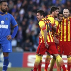 Will Barcelona repeat last December's goal galore against Getafe next weekend? 