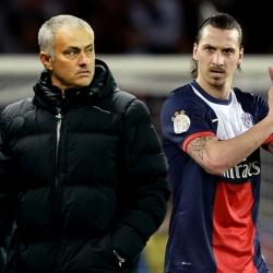 José Mourinho or Zlatan Ibrahimovic, who will win next Wednesday's clash?