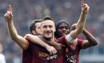 Will Roma's super captain Totti help the team to return to wins next Wednesday?
