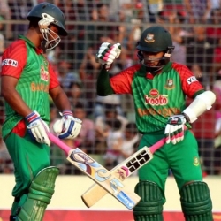 Tamim Iqbal and Mushfiqur Rahim - Match winning hundreds