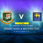 Bangladesh vs Sri Lanka 1st T20I Prediction Betting Tips Preview