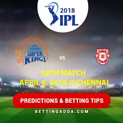 Chennai Super Kings vs Kings XI Punjab 18th Match Prediction Betting Tips Preview