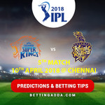 Chennai Super Kings vs Kolkata Knight Riders 5th Match Prediction Betting Tips Preview