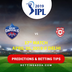 Delhi Capitals vs Kings XI Punjab 37th Match Prediction Betting Tips Preview