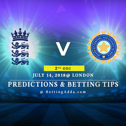 England vs India 2nd ODI Prediction Betting Tips Preview