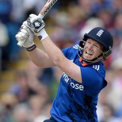 Eoin Morgan Player of the Match with his brilliant innings of 92