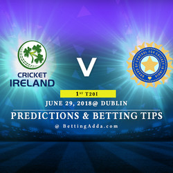 Ireland vs India 1st T20I Prediction Betting Tips Preview