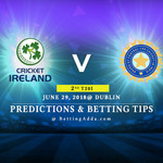 Ireland vs India 2nd T20I Prediction Betting Tips Preview