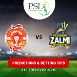 Islamabad United v Peshawar Zalmi Predictions and Betting Tips
