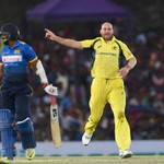 John Hastings SL v AUS 4th ODI 2016