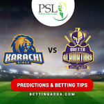 Karachi Kings v Quetta Gladiators Predictions and Betting Tips