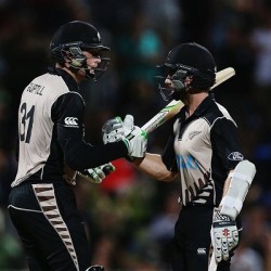 Martin Guptill and Kane Williamson Unbeaten 171 for the first wicket