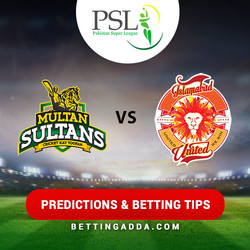 Multan Sultans vs Islamabad United 25th Match Prediction Betting Tips Preview