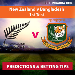 New Zealand v Bangladesh 1st Test Prediction Betting Tips