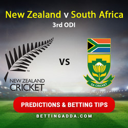 New Zealand v South Africa 3rd ODI Predictions and Betting Tips