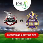 PSL 2017 Lahore Qalandars Quetta Gladiators Predictions and Betting Tips