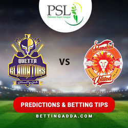 Quetta Gladiators v Islamabad United Predictions and Betting Tips
