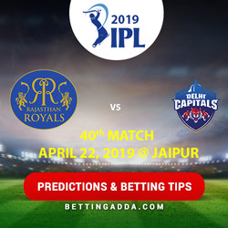 Rajasthan Royals vs Delhi Capitals 40th MAtch Prediction Betting Tips Preview