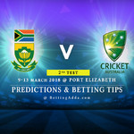 South Africa vs Australia 2nd Test Match Prediction Betting Tips Preview