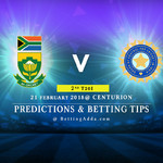 South Africa vs India 2nd T20I Prediction Betting Tips Preview